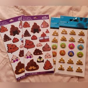 Poop Stickers (Open To Offers!)